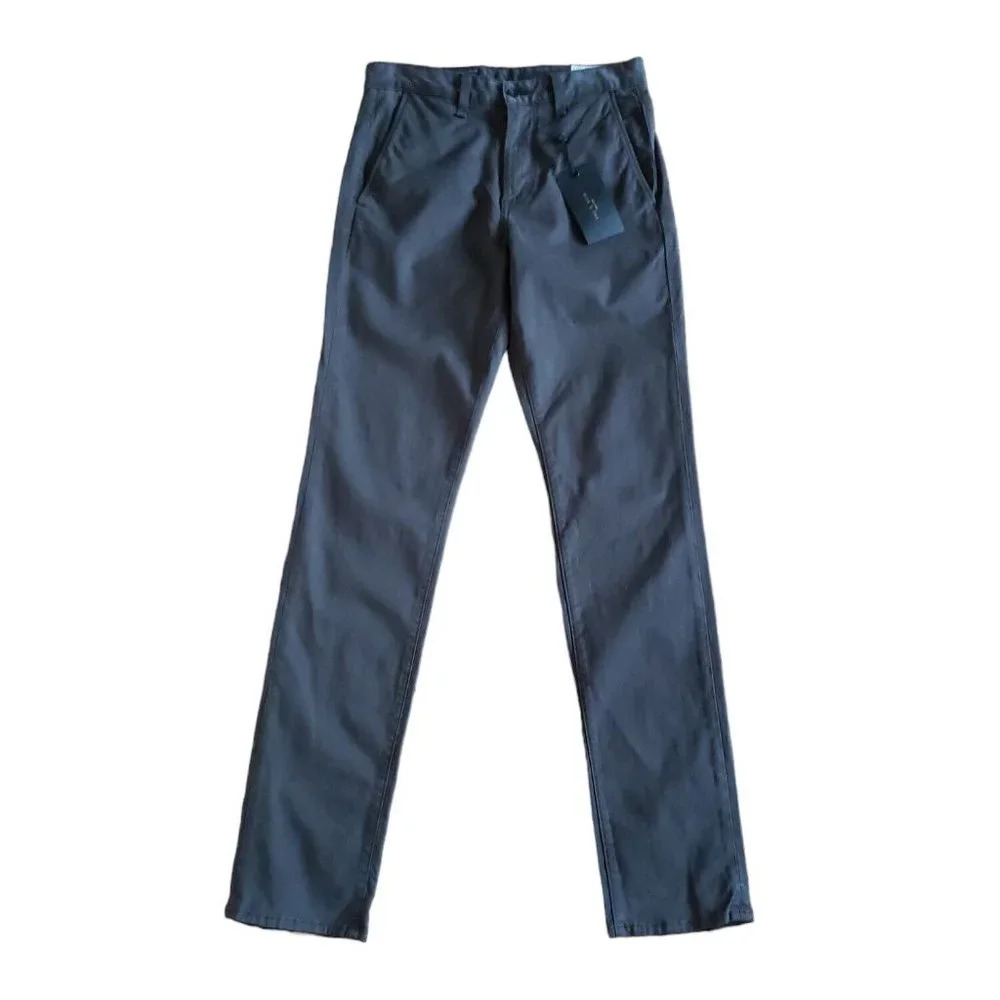 Rag & Bone Men's Chino Pant Classic Fit 3 Mid Rise Color Grey (Charcoal) Size 28